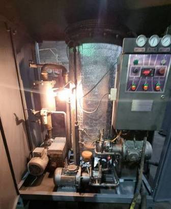 Дегазационная установка общий вид